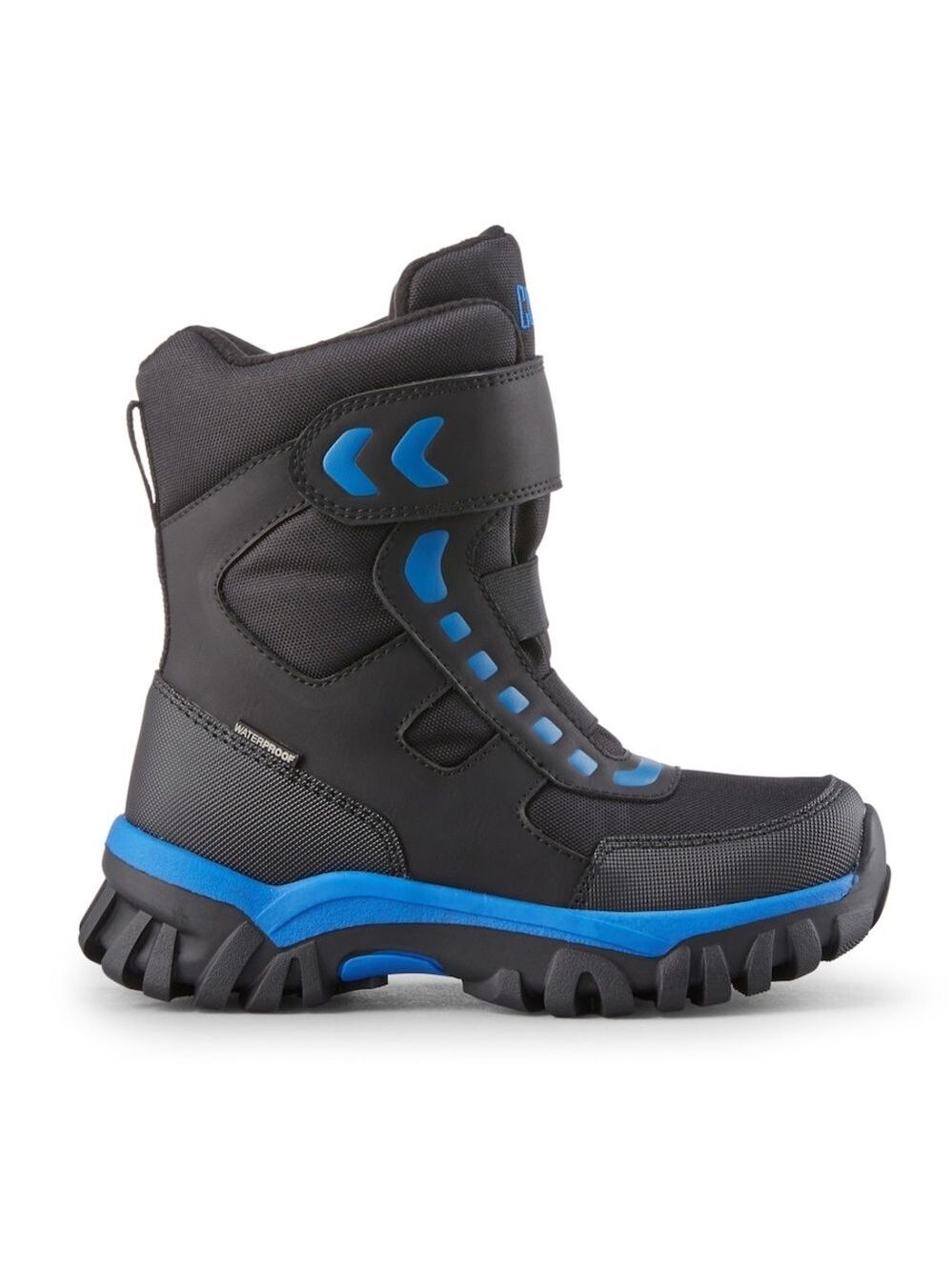 Cougar Kids Black and Blue Winter Boots